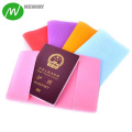 Custom Silicone Passport Cover NWLT10 Cover for Passport Protect Passport Opp Bag, Pvc Box Etc OEM 130*93*5mm 37gram/pcs * /